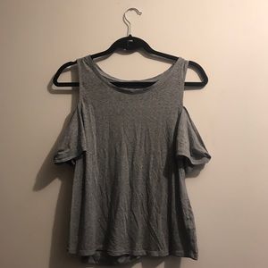 Aeropostale Cut-Out Shoulder Tee